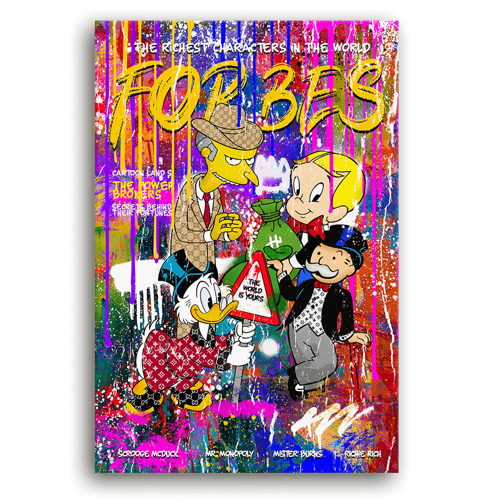 Leinwandbild - FORBES No. 1
