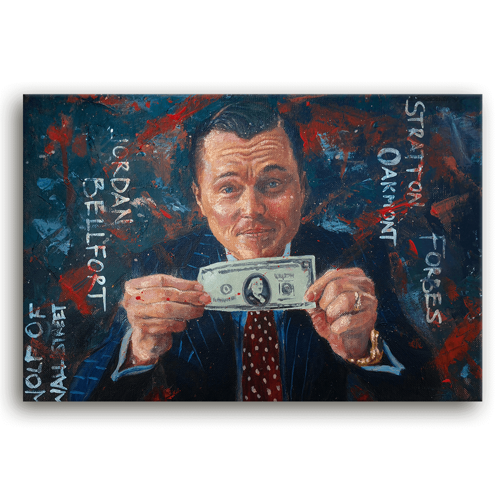 Leinwandbild - WOLF OF WALL STREET No. 1
