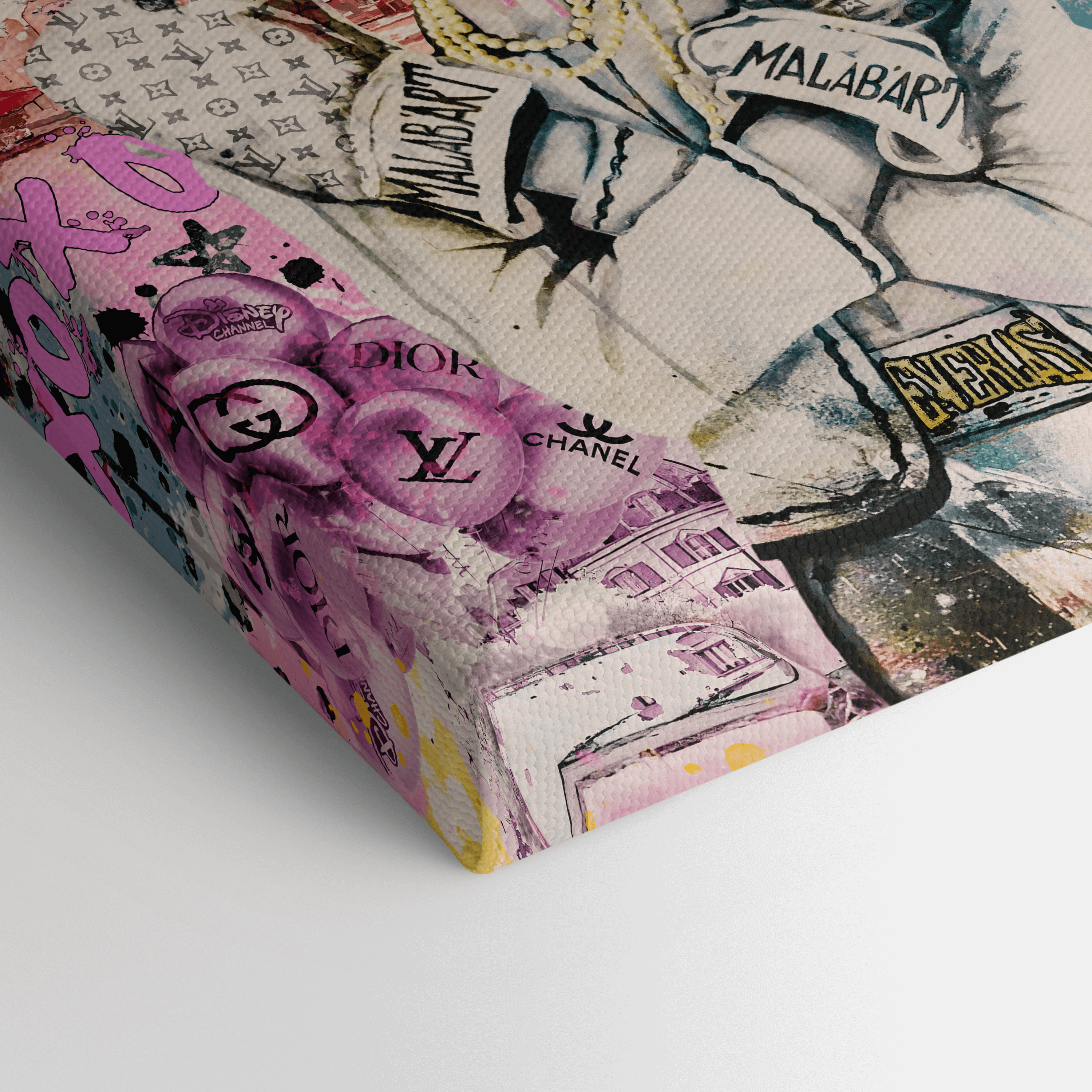 Leinwandbild - COCO POP ART - COCO LOVES PARIS