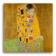 Leinwandbild - Gustav Klimt - Der Kuß