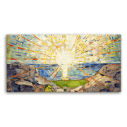 Leinwandbild - Edvard Munch - Die Sonne 1911