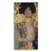 Leinwandbild - Gustav Klimt - Judith I, 1901 - Judith mit dem Haupt des Holofernes