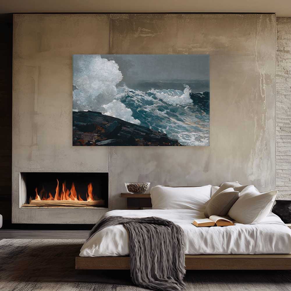 Leinwandbild - Winslow Homer - Northeaster