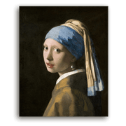 Leinwandbild - Johannes Vermeer - Das Mädchen mit dem Perlenohrring