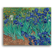 Leinwandbild - Vincent van Gogh - Irises (Schwertlilien)