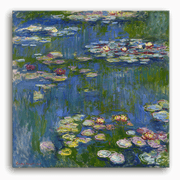 Leinwandbild - Claude Monet - Seerosen - Water Lilies 1916