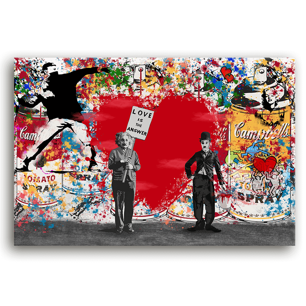 Pop Art & Street Art Wandbilder – Poster & Leinwandbilder