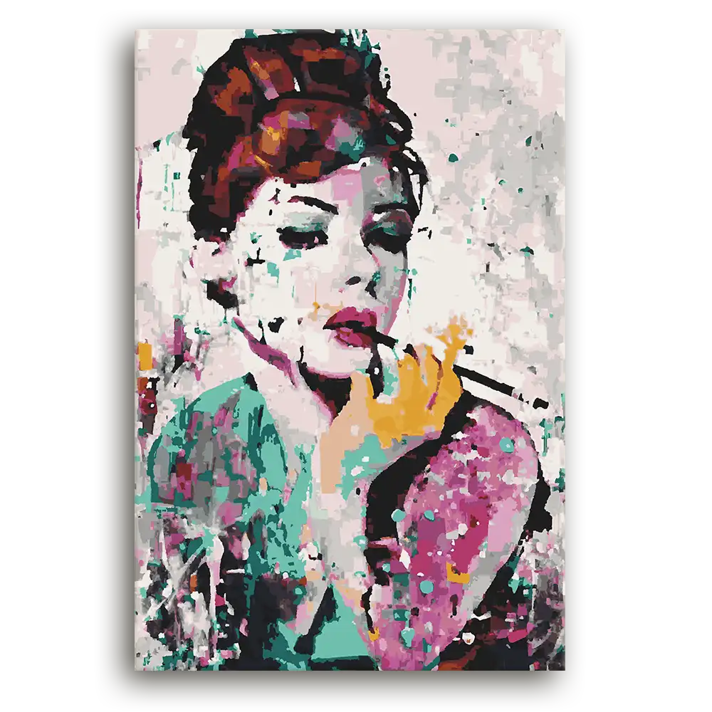 Leinwandbild - Abstrakt