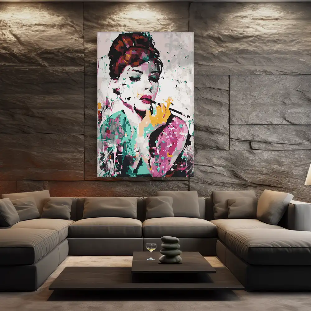 Leinwandbild - Abstrakt