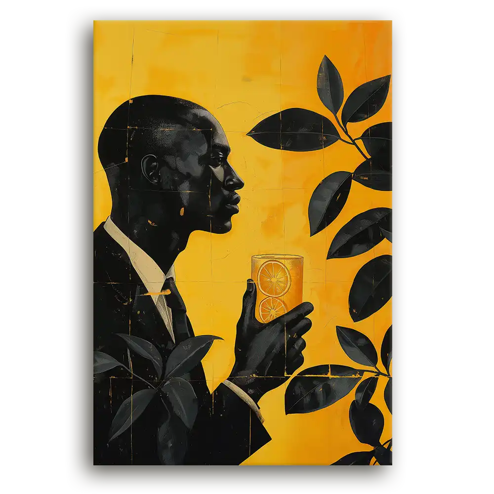 Leinwandbild - Lemon Soda