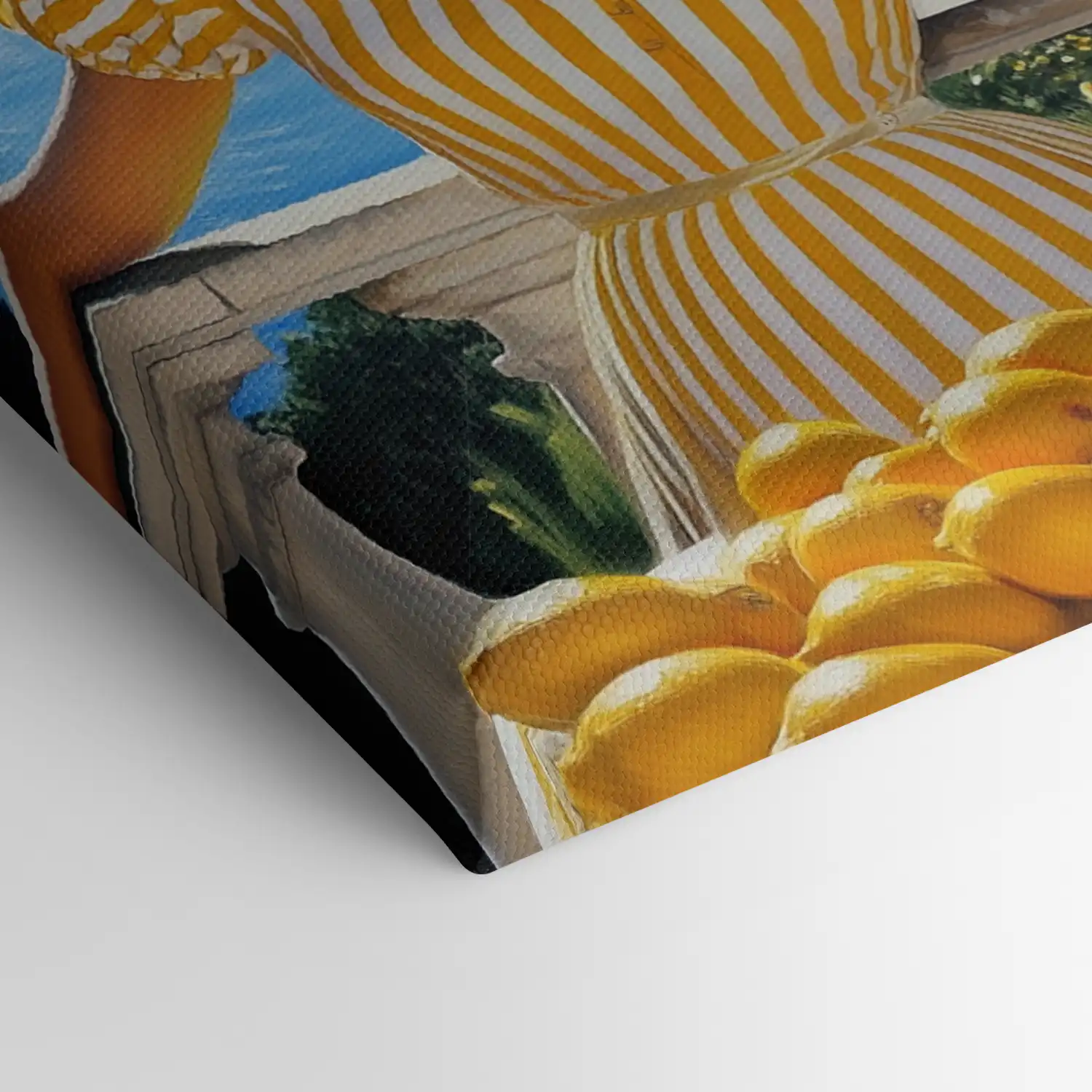 Leinwandbild - Bella Donna e Limoncello