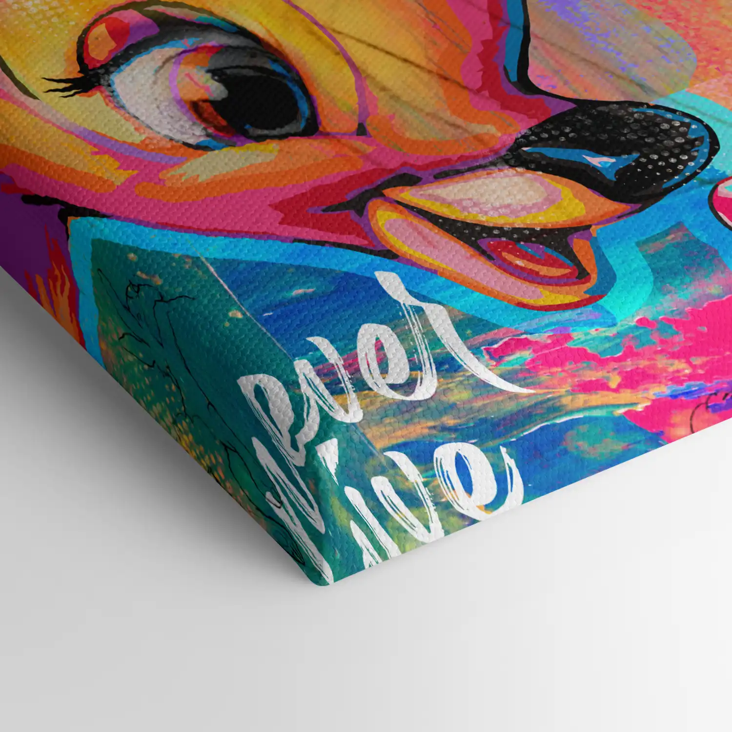 Leinwandbild - Bambi - Never Give Up