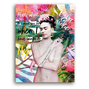 Leinwandbild - Frida – Viva la Vida
