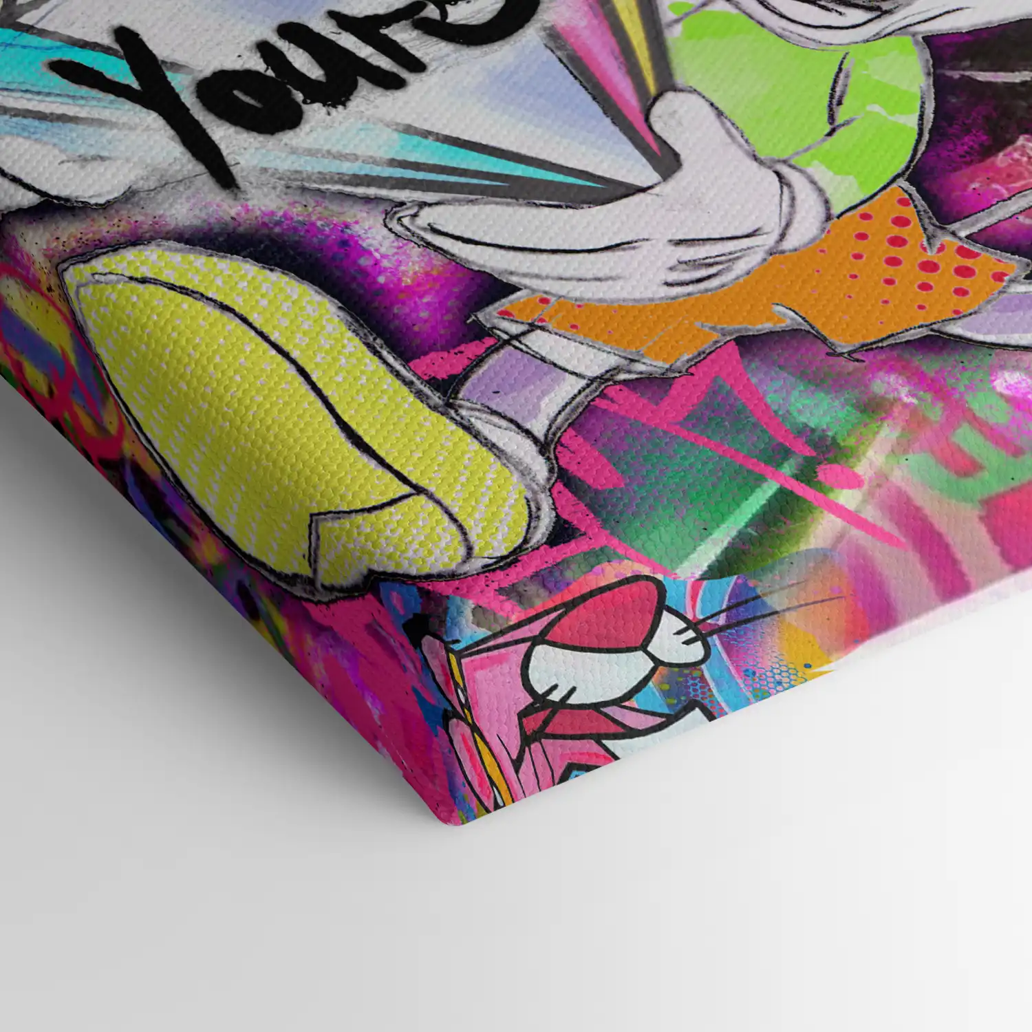 Leinwandbild - Mickey - The World is Yours to Sparkle