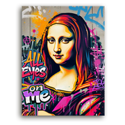 Leinwandbild - Mona Lisa - All Eyes On Me