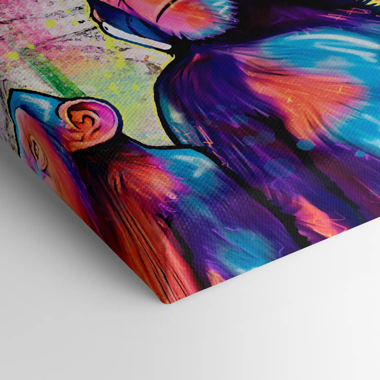 Leinwandbild - Three Monkey Legends