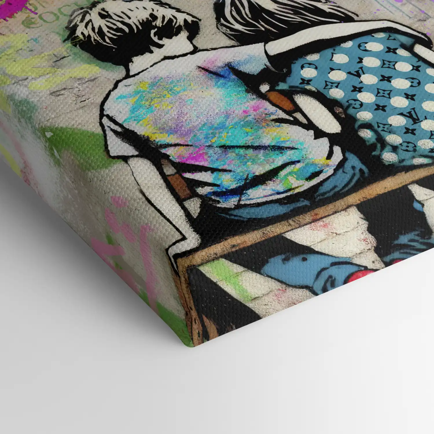 Leinwandbild - Together We Never Give Up