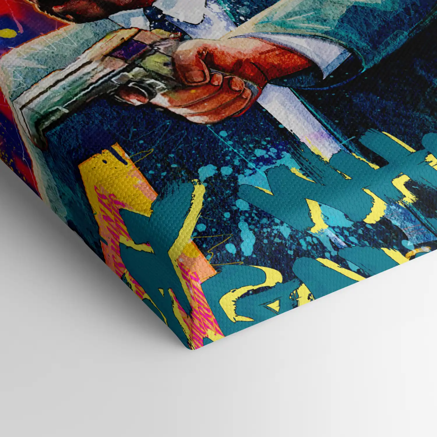 Leinwandbild - Pulp Fiction - Say What Again