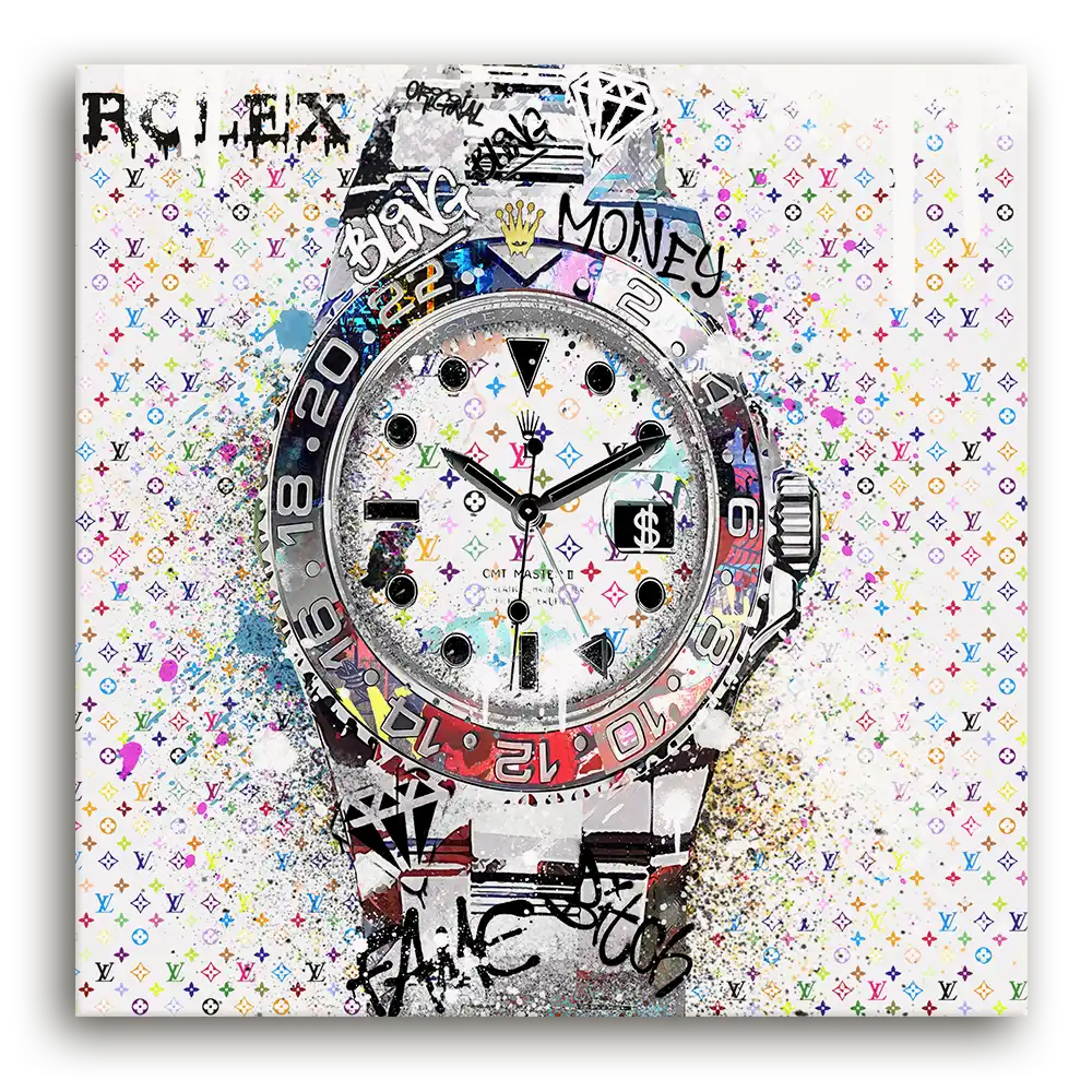 Leinwandbild - Rolex - Original Fake Bitch