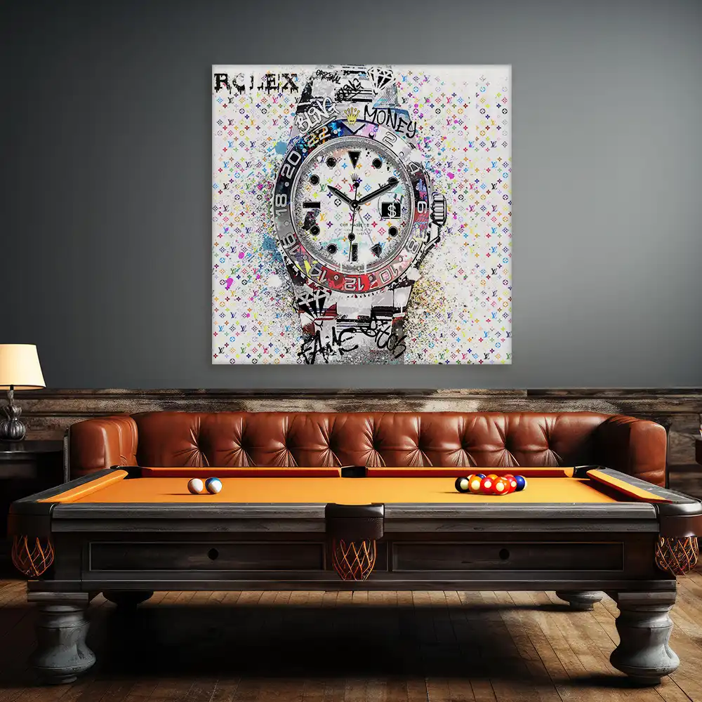 Leinwandbild - Rolex - Original Fake Bitch
