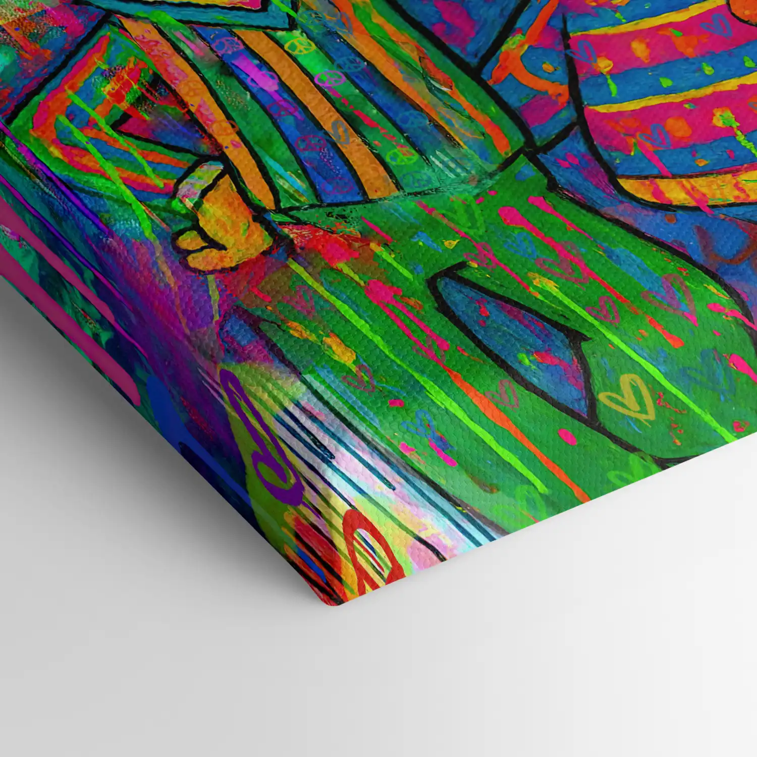 Leinwandbild - Ernie & Bert - Living In Perfect Harmony