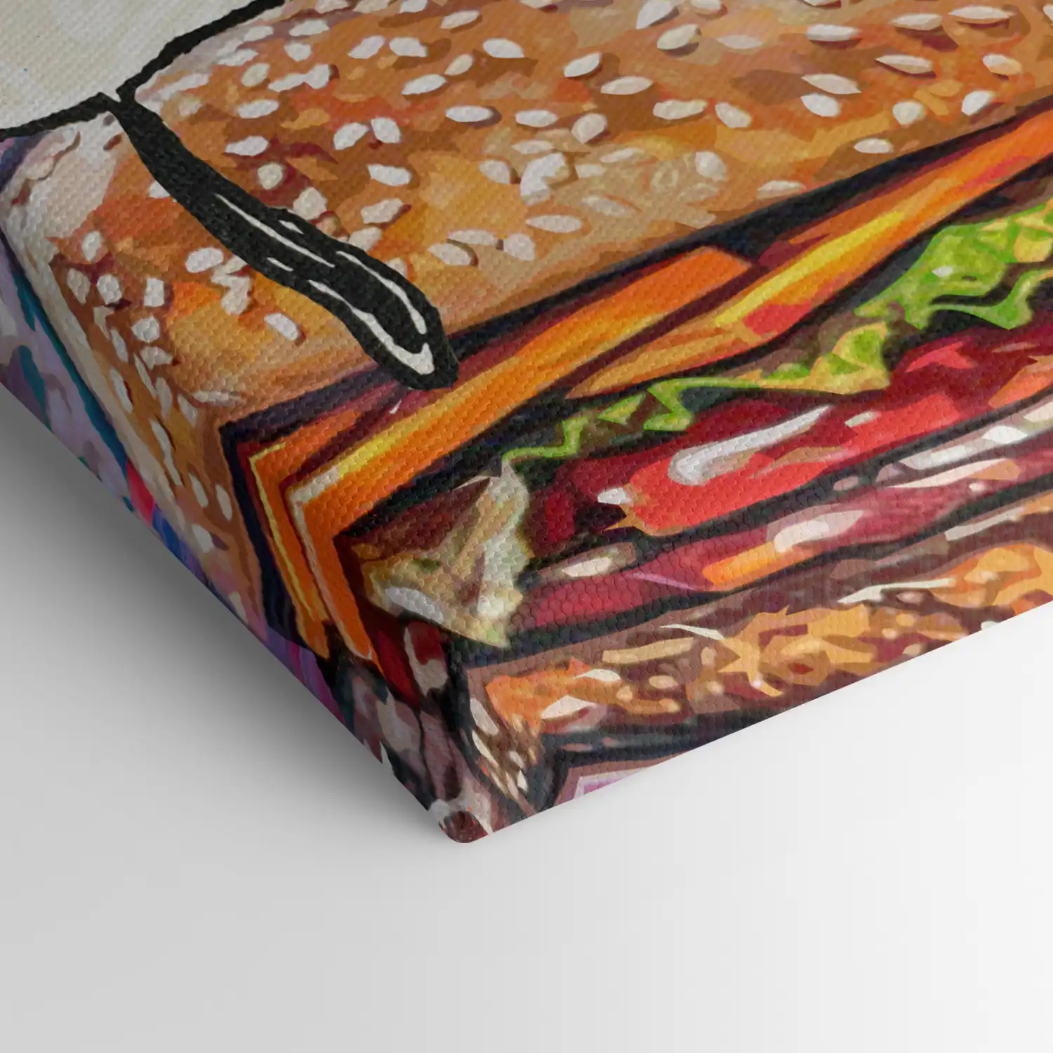 Leinwandbild - Snoopi - Live Is Good