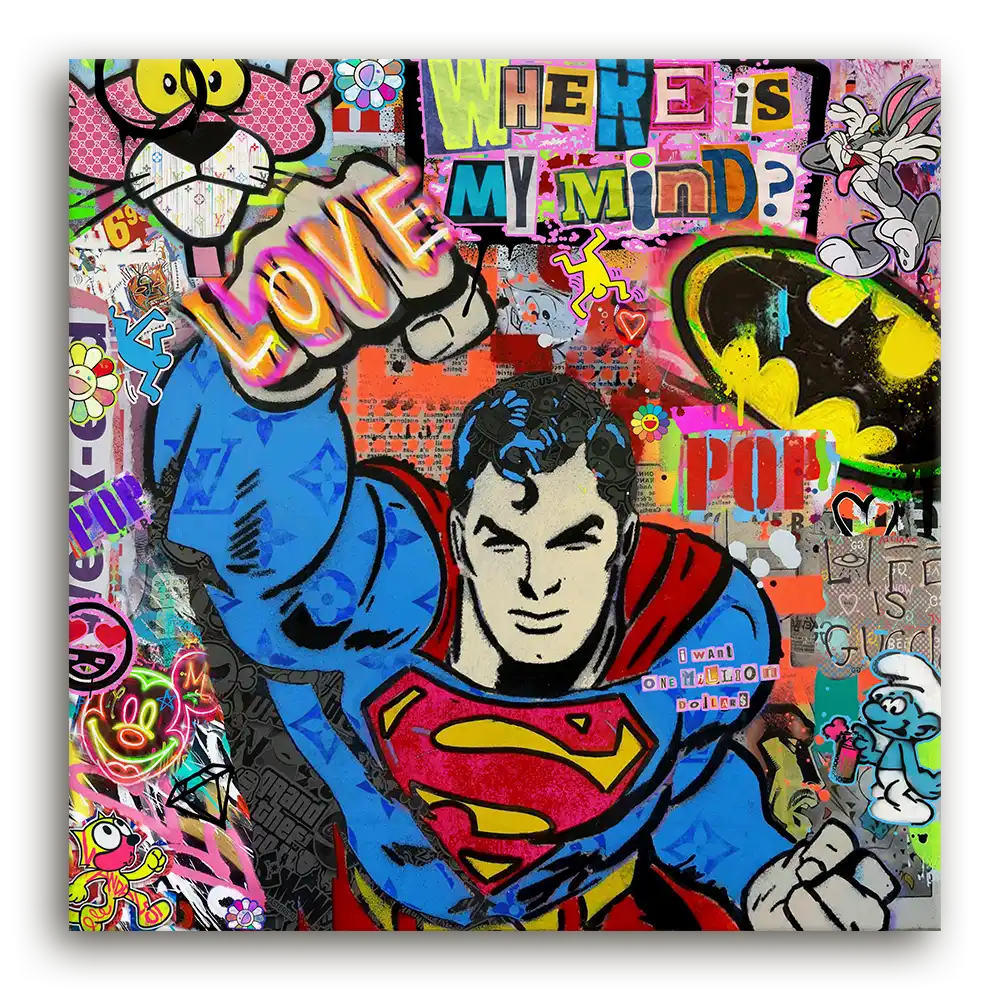 Leinwandbild - Sups - Mind Over Power