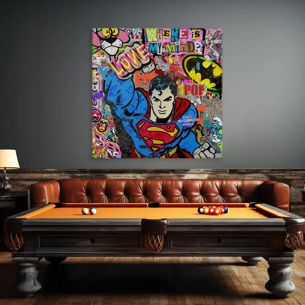 Leinwandbild - Sups - Mind Over Power