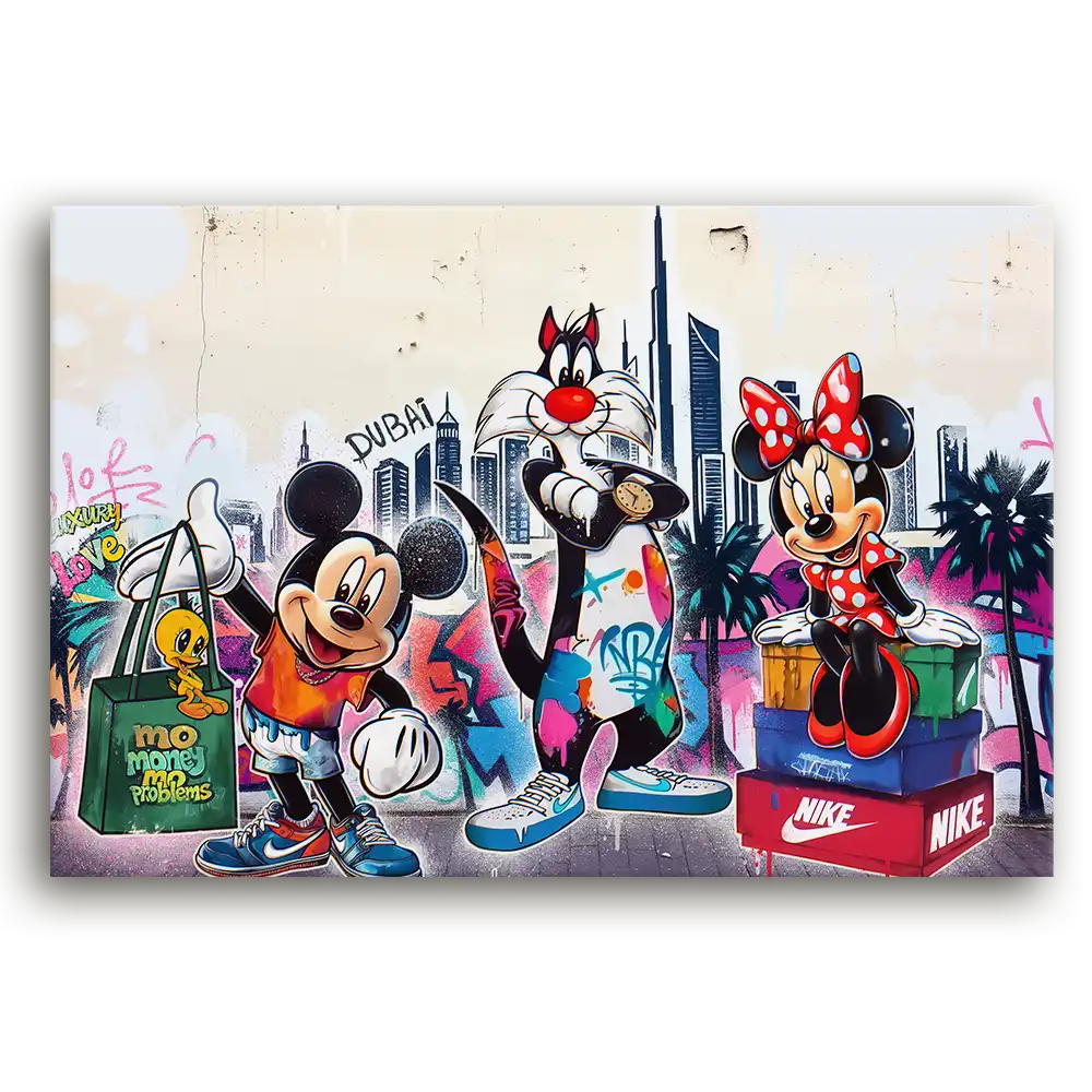 Leinwandbild - Dubai Shopping Week – Luxury Love