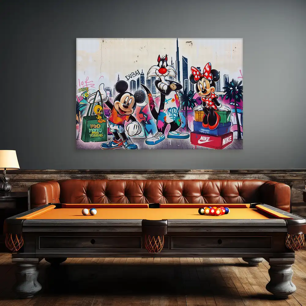 Leinwandbild - Dubai Shopping Week – Luxury Love