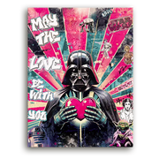 Leinwandbild - Vader - May The Love Be With You