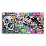 Leinwandbild - Choose Life – A Pop Art Creation Of Adam