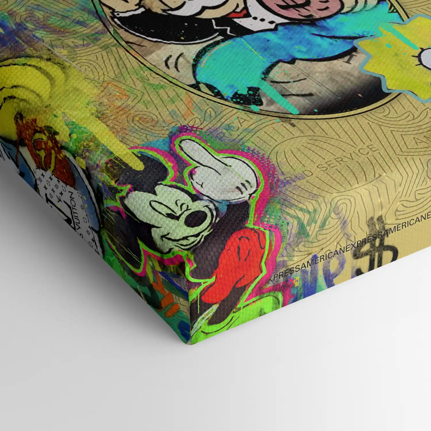 Leinwandbild - Cash Is King – Money, Power & Pop Culture