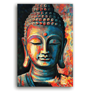 Leinwandbild - Buddha Modern Art