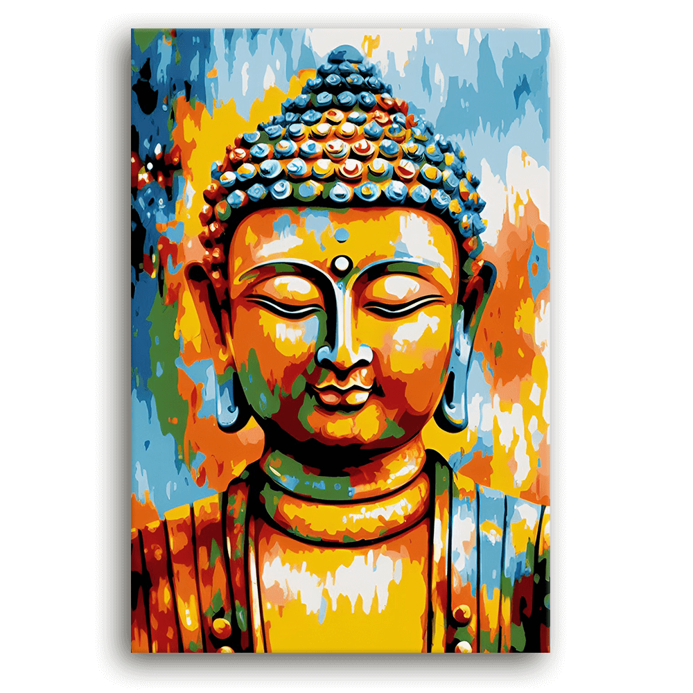 Leinwandbild - Buddha Bob