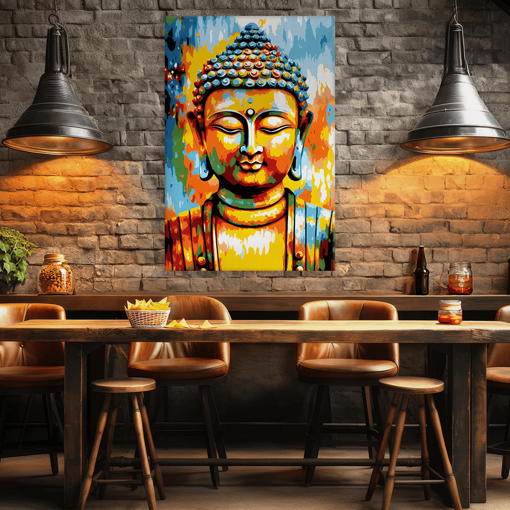 Leinwandbild - Buddha Bob
