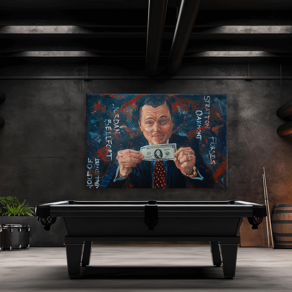 Leinwandbild - WOLF OF WALL STREET No. 1