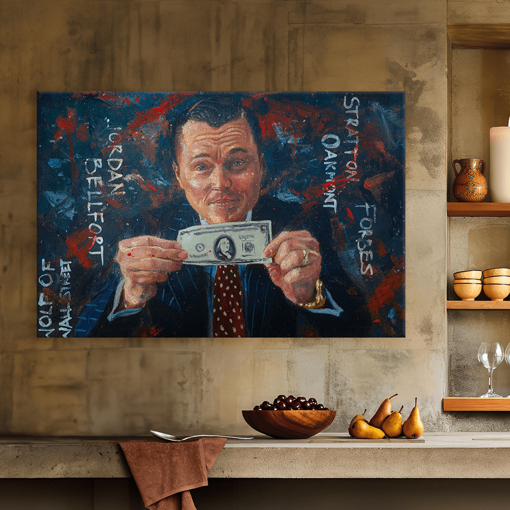 Leinwandbild - WOLF OF WALL STREET No. 1