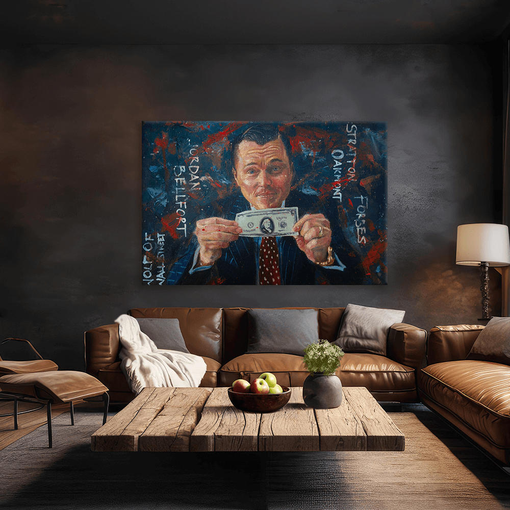 Leinwandbild - WOLF OF WALL STREET No. 1
