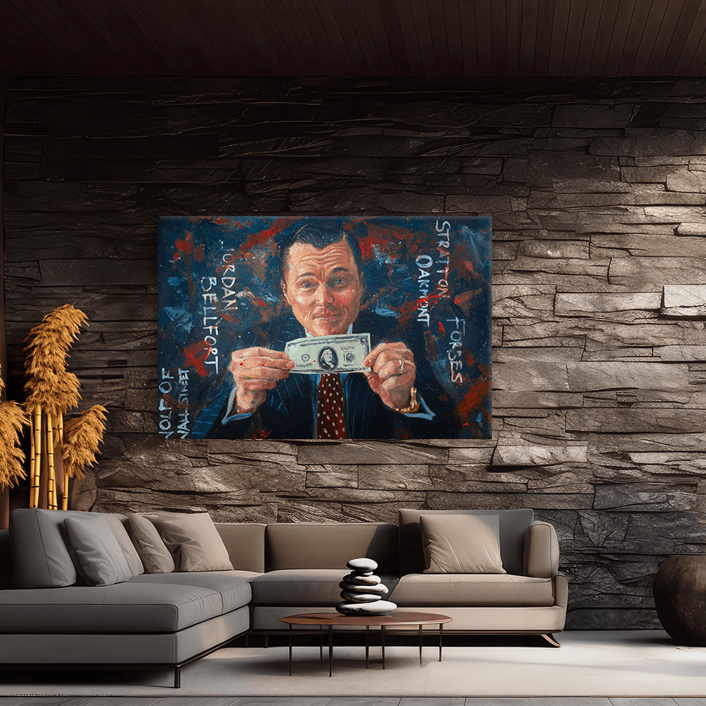 Leinwandbild - WOLF OF WALL STREET No. 1