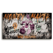 Leinwandbild - MONEY MAKER ONE MILLION