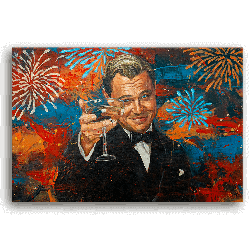 Leinwandbild - GREAT GATSBY - CHAPEAU
