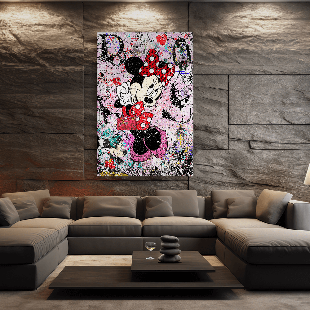 Leinwandbild - MINNIE THE LUXURY QUEEN