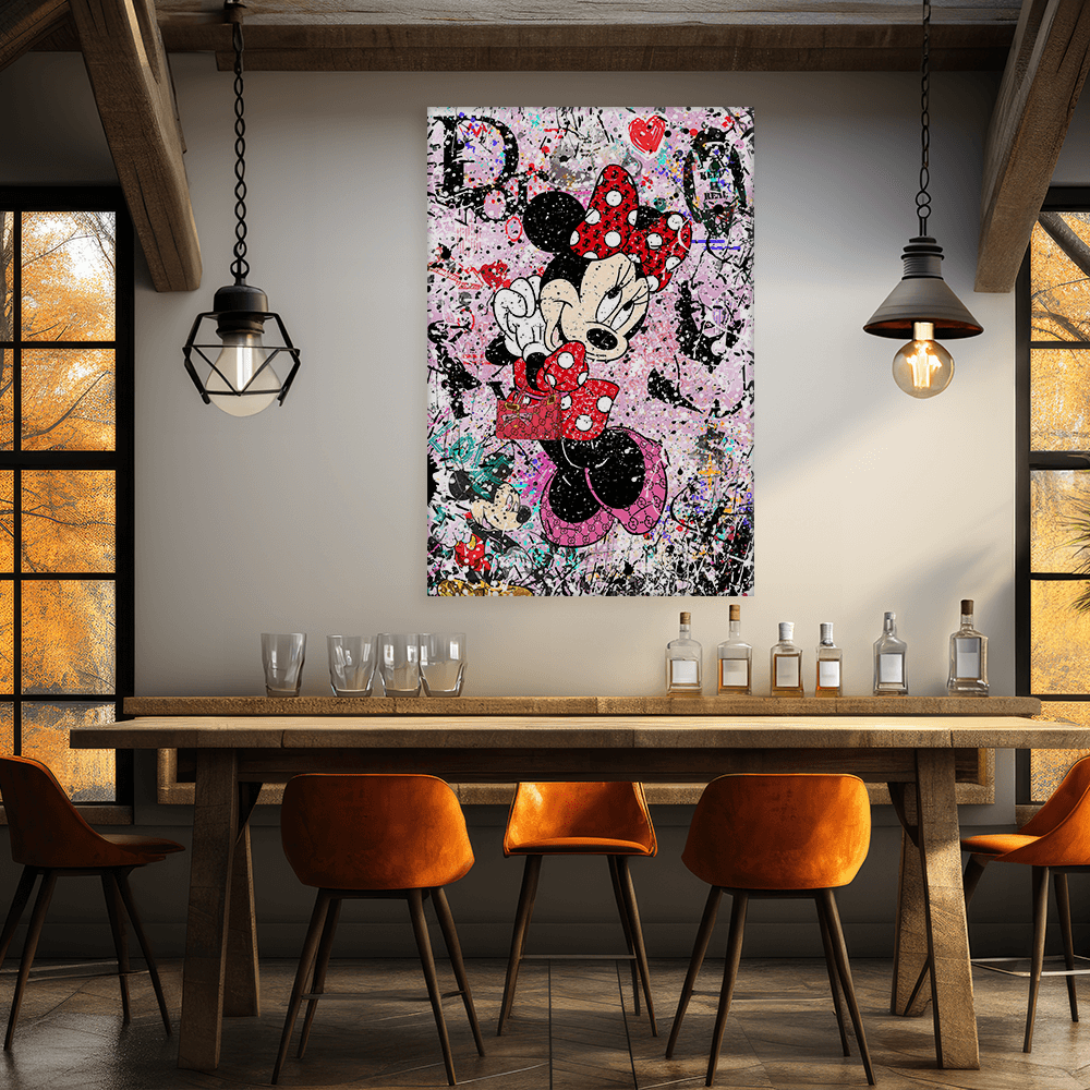 Leinwandbild - MINNIE THE LUXURY QUEEN