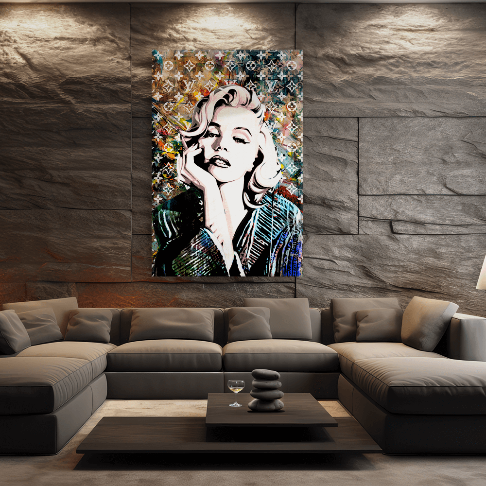 Leinwandbild - MARILYN MONROE - HEY YOU