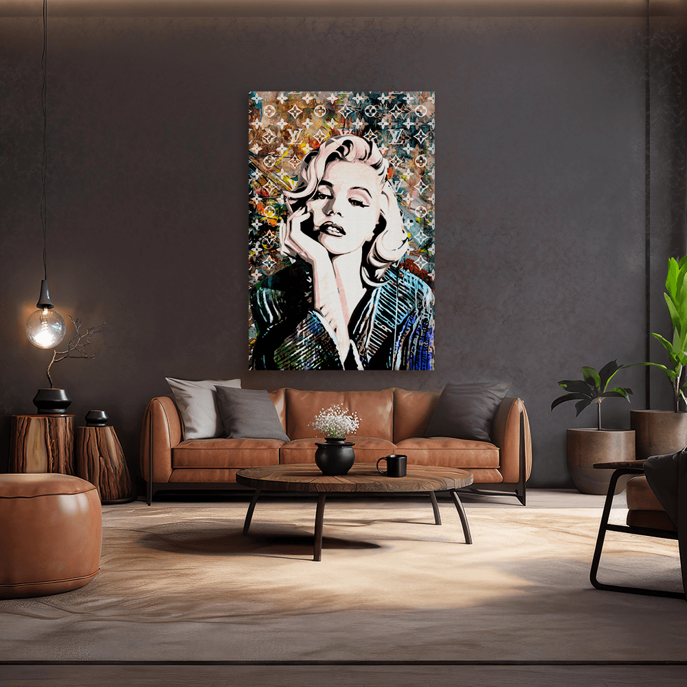 Leinwandbild - MARILYN MONROE - HEY YOU