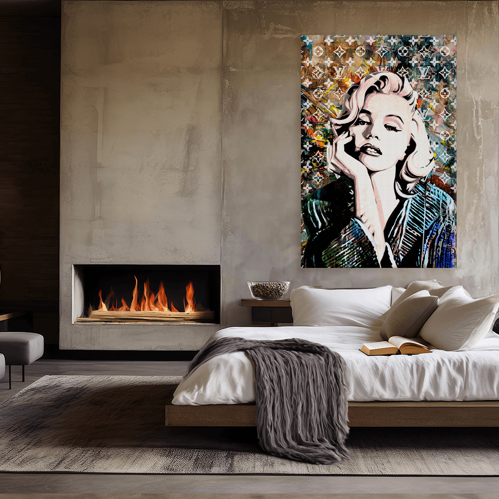 Leinwandbild - MARILYN MONROE - HEY YOU