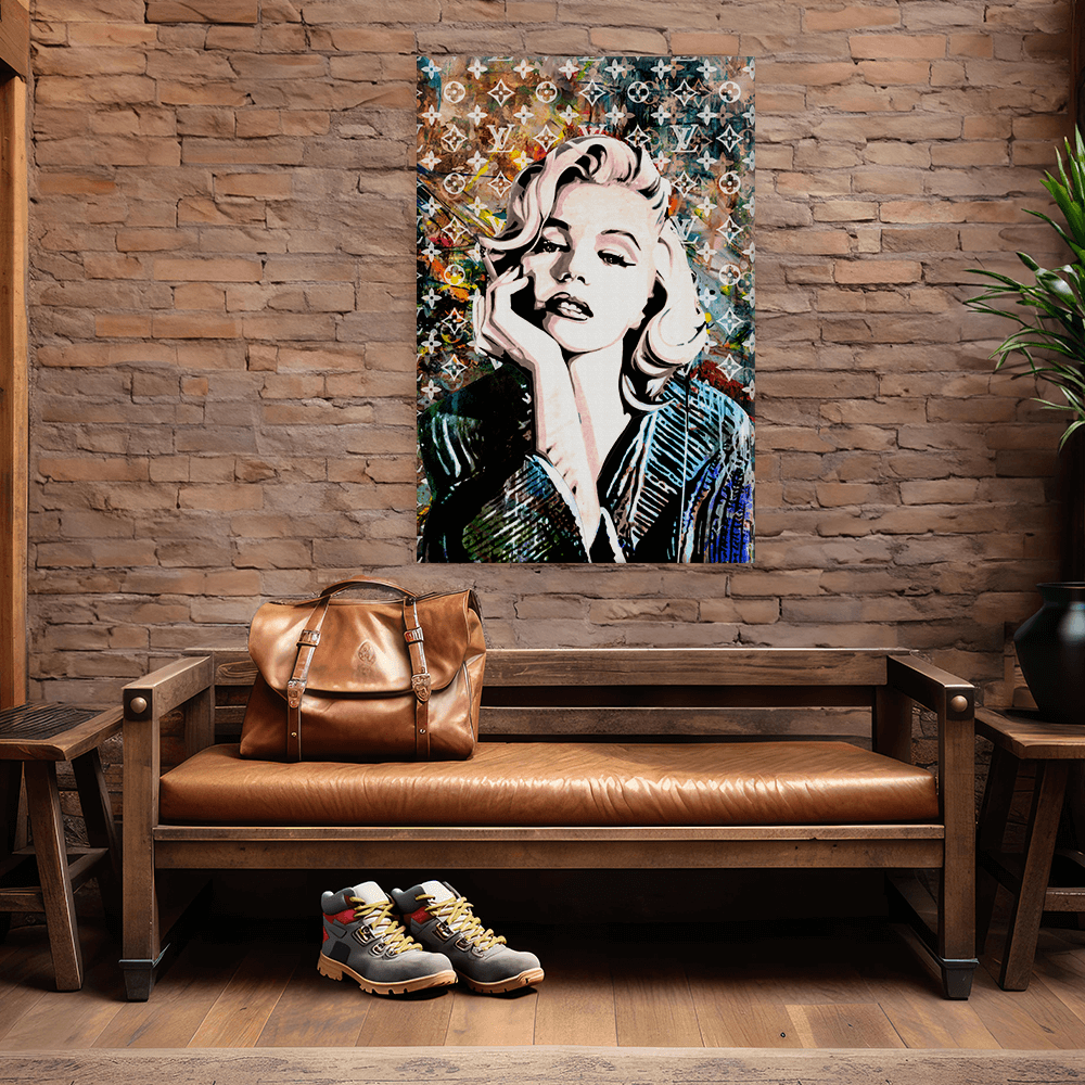 Leinwandbild - MARILYN MONROE - HEY YOU