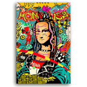 Leinwandbild - MONA LISA POP ART