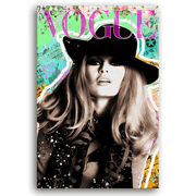 Leinwandbild - BRIGITTE BARDOT POP ART - COVER GIRL